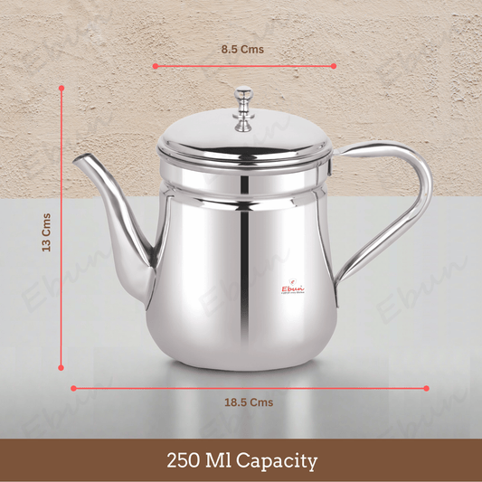 Ebun Stainless Steel Coffee Percolator - 250 Ml Capacity
