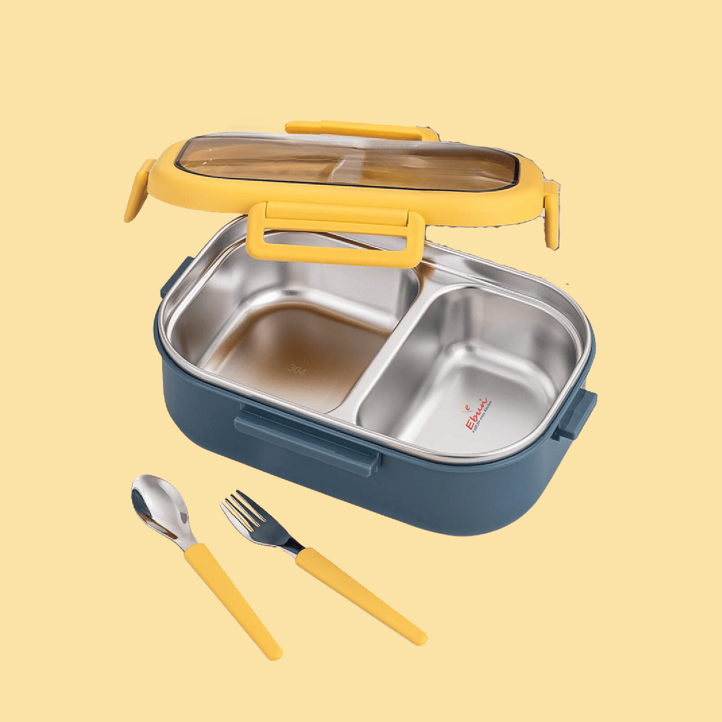 Stainless Steel Lunch Box for Kids for School - 850 Ml