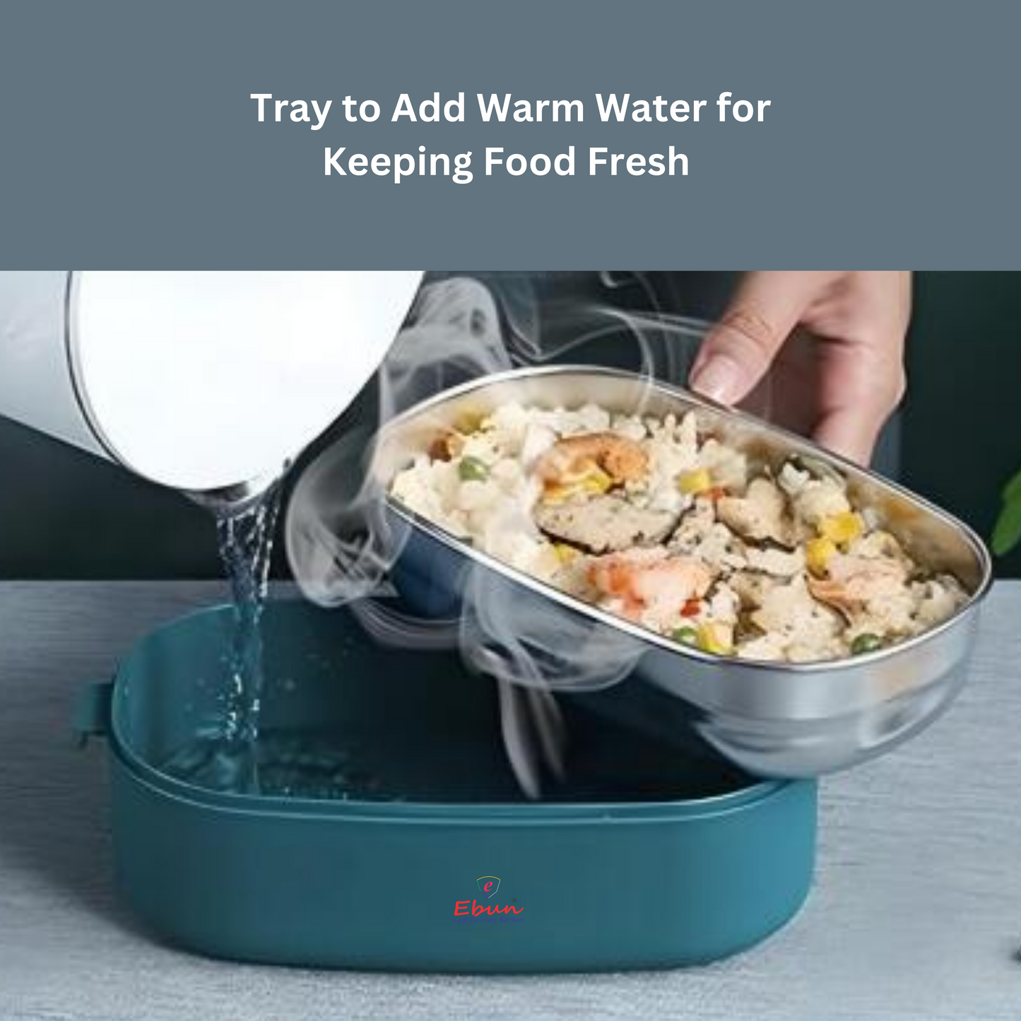 Stainless Steel Lunch Box for Kids for School - 750 Ml
