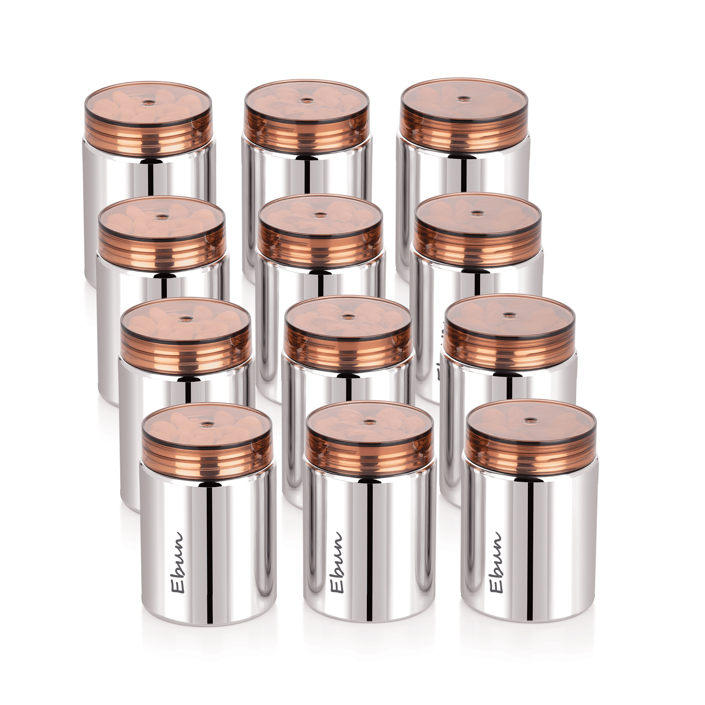 Ebun Stainless Steel Containers for Kitchen - 500 Ml Capacity