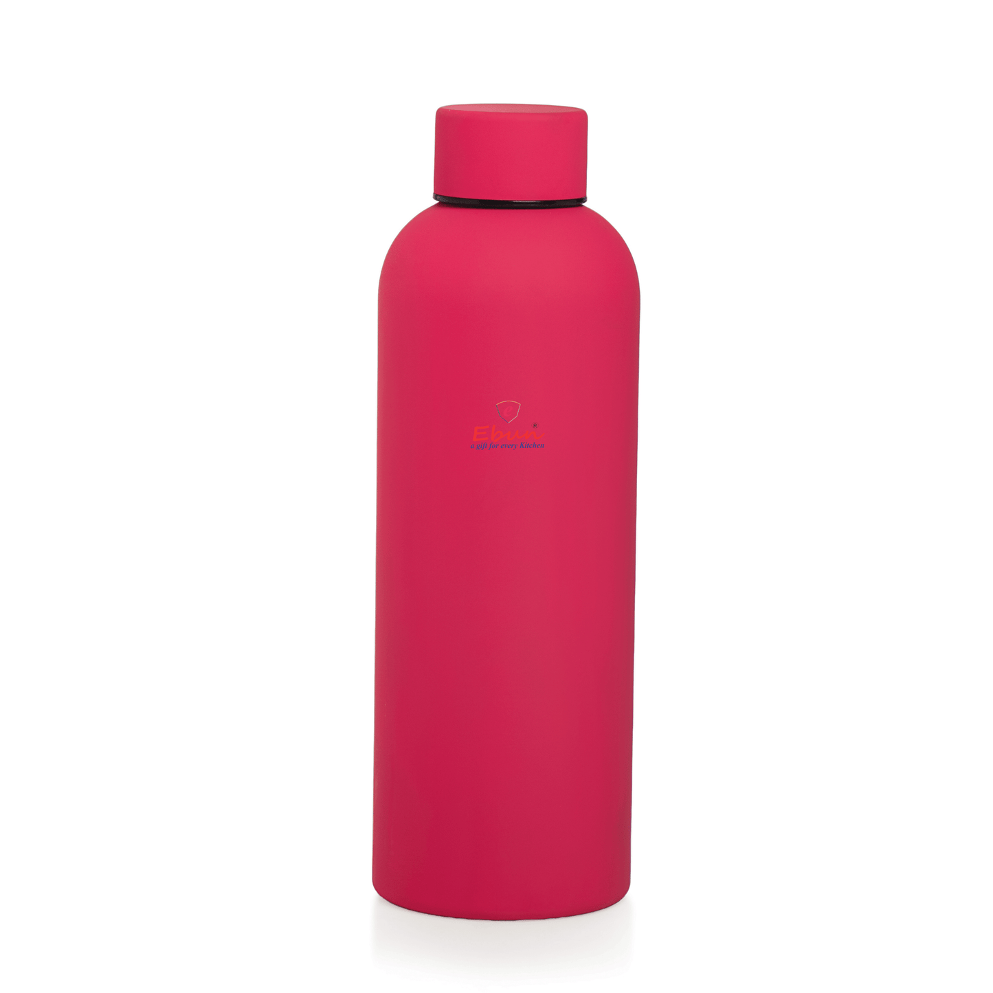 Ebun Matte Finish Double Walled Vacuum Insulated Stainless Steel Water Bottle (Set of 1) - 700 Ml