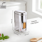 Ebun Stainless Steel Capsule Shape See Through Containers - 2 Kgs Capacity