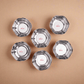 Ebun Heavy Gauge Stainless Steel Bowls Set of 6 - 200 Ml