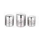 Ebun Stainless Steel Tea Coffee Sugar Containers Set of 3 with Capacity 900 Gms, 700 Gms & 500 Gms