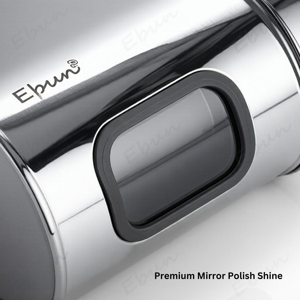 Ebun Stainless Steel Capsule Shape See Through Containers - 1.5 Kgs