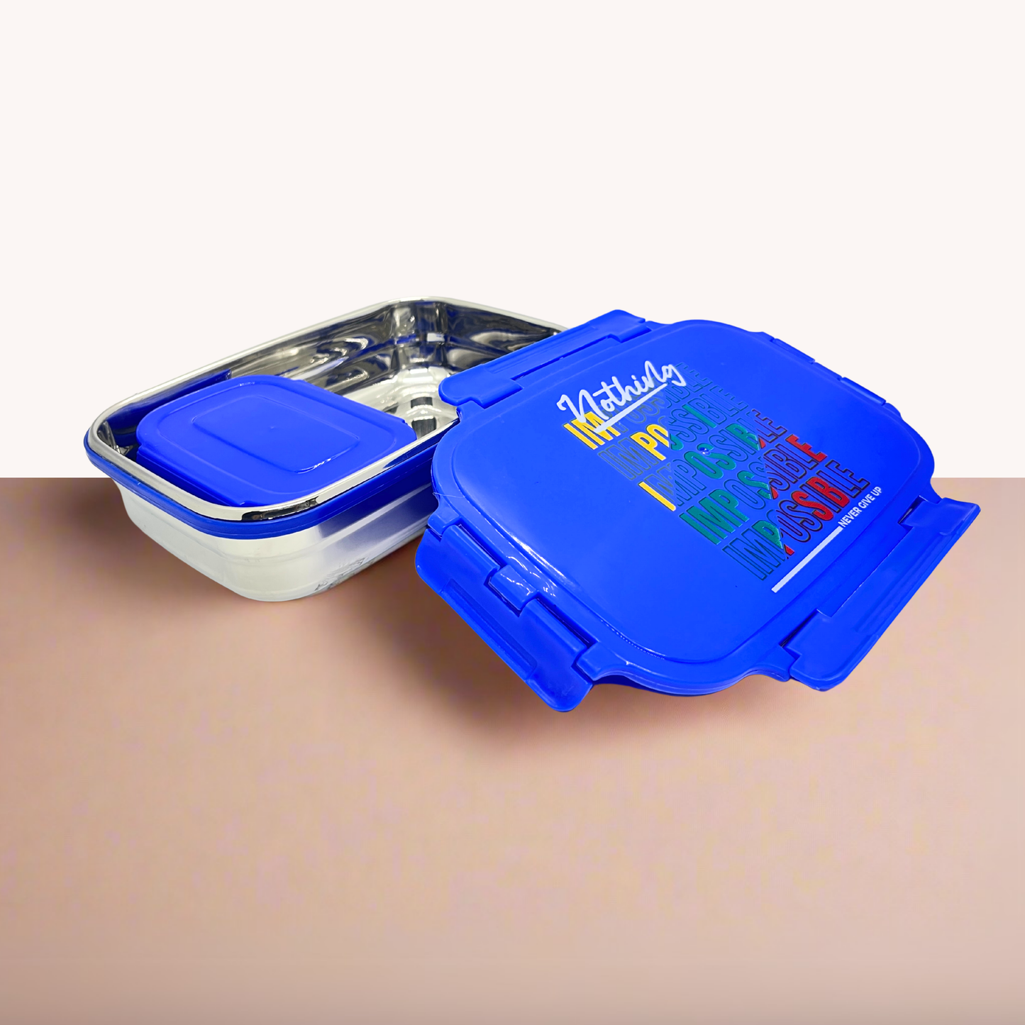 Ebun Stainless Steel Lunch Box for Kids for School - 800 Ml