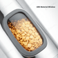 Ebun Stainless Steel Capsule Shape See Through Containers 1 Kgs - Pack of 6