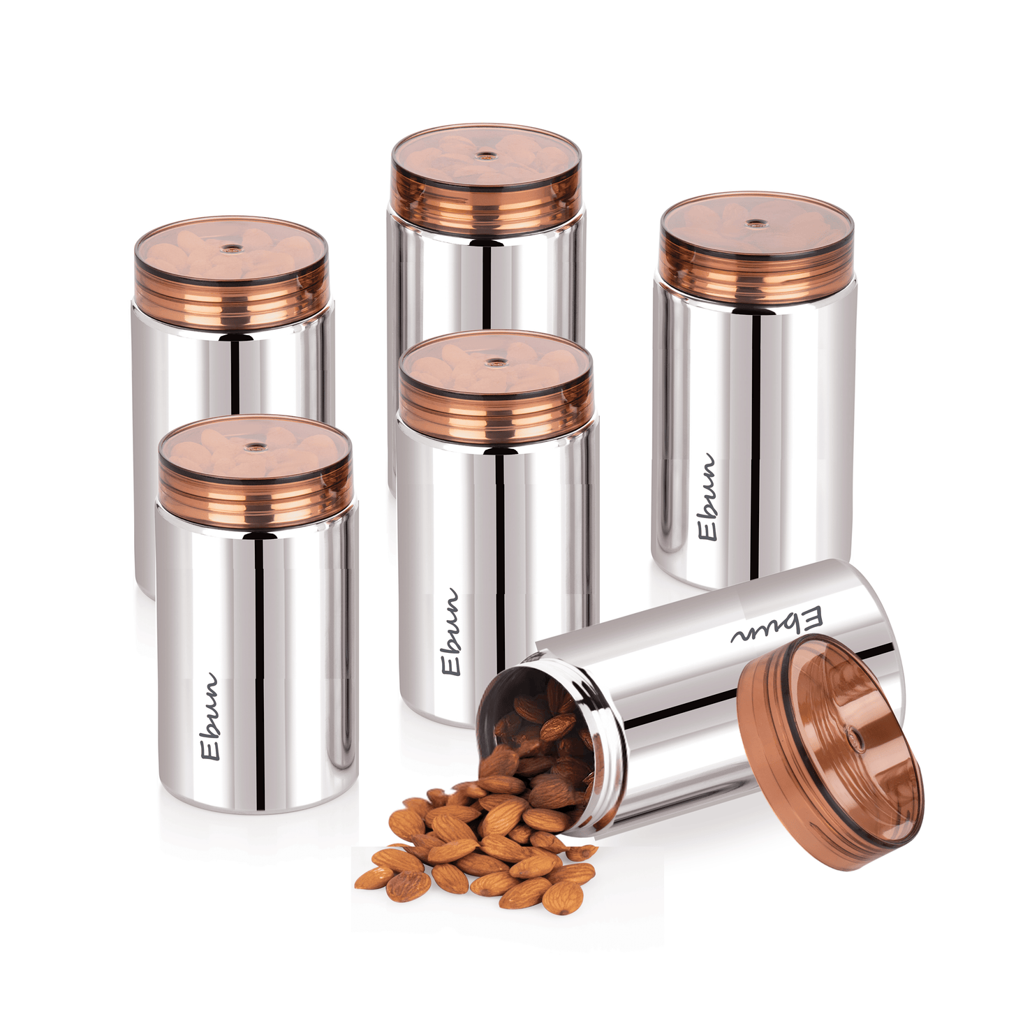Ebun Stainless Steel Containers for Kitchen - 700 Ml Capacity