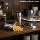Ebun Stainless Steel Capsule Shape See Through Containers - 1 Kgs