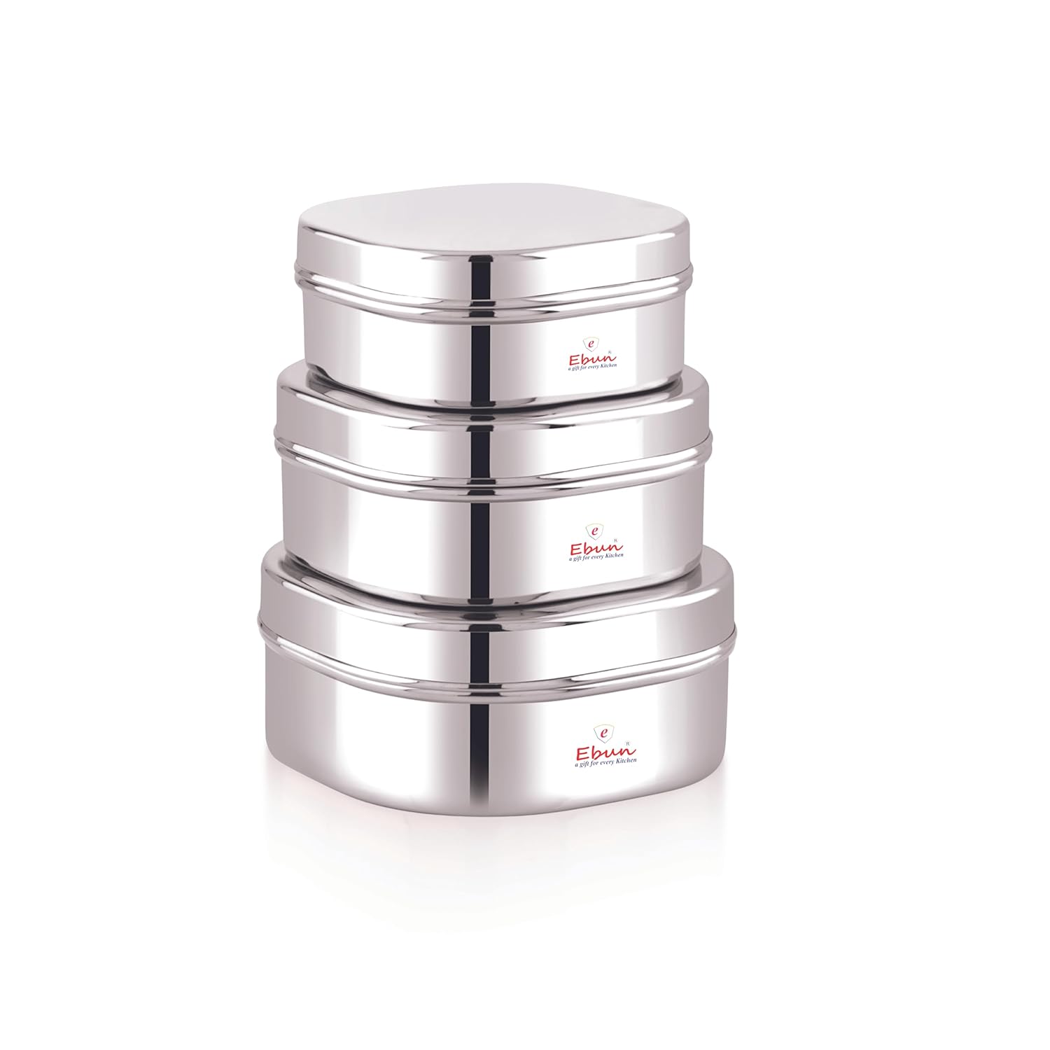 Mirror Polished Storage Containers