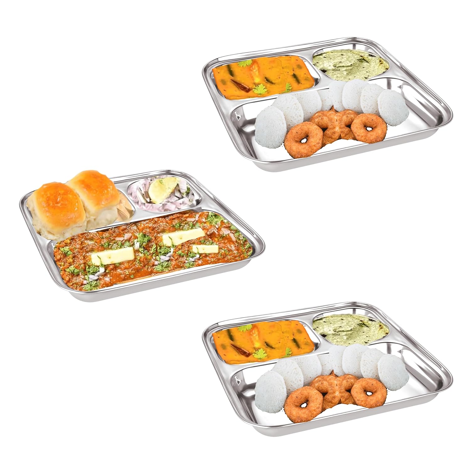 steel plates with compartments | steel plates set of 12 | stainless steel plates set of 6 | stainless steel plate | steel plates set of 4 | steel plates for kids | lunch plates stainless steel | steel plates set of 2 | stainless steel plates | steel plate set | steel plates set of 6 dinner plate | steel thali with compartments
