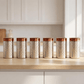 Ebun Stainless Steel Hand Hammered Containers for Kitchen - 700 Ml Capacity