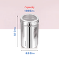 Ebun Stainless Steel Top See Though Containers 500 Gms Capacity