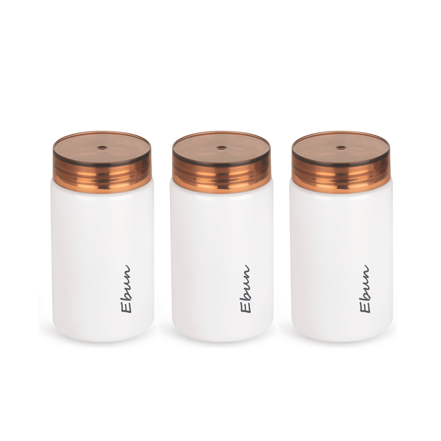 Ebun Stainless Steel Containers for Kitchen - 700 Ml Capacity (White)