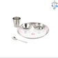 Ebun Stainless Steel Hand Hammered Baby Dinner Set - 5 Pieces (Pack of 1)