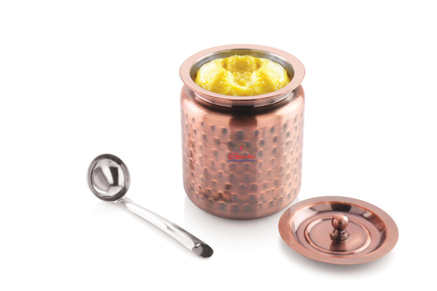 Copper Plated Ghee pot