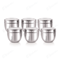 Ebun Stainless Steel Top See Though Containers