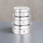 Ebun Mirror Polish Sqaure Shape Stainless Steel Coriander Dabba