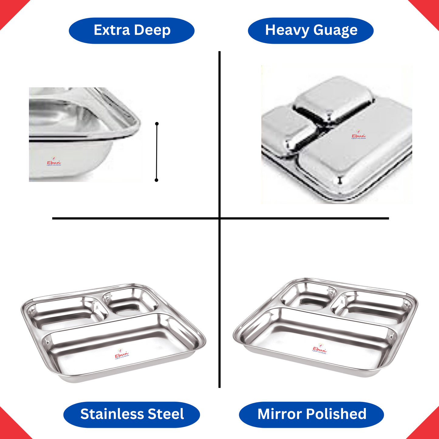 steel plates set of 12 | stainless steel plates set of 6 | stainless steel plate | steel plates set of 4 | steel plates for kids | lunch plates stainless steel | steel plates set of 2 | stainless steel plates | steel plate set | steel plates set of 6 dinner plate | steel thali with compartments