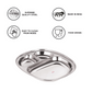 Stainless Steel Plates Set