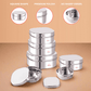 Ebun Mirror Polish Stainless Steel Chocolate Dabba 150 Ml to 750 Ml (Pack of 6)