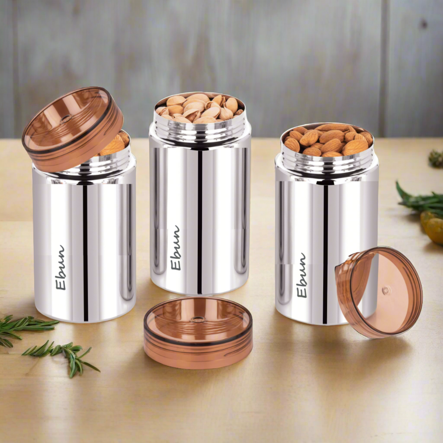 Ebun Stainless Steel Containers for Kitchen - 700 Ml Capacity