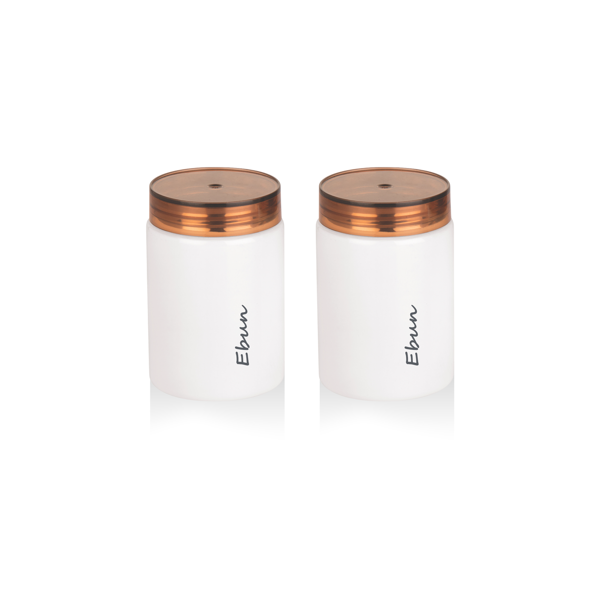 Ebun Stainless Steel Containers for Kitchen - 500 Ml Capacity (White)