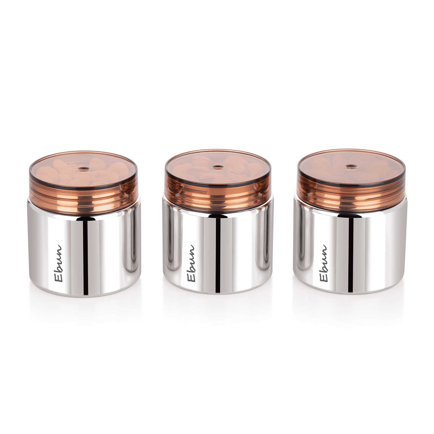 Ebun Small Stainless Steel Containers for Kitchen - 350 Ml Capacity