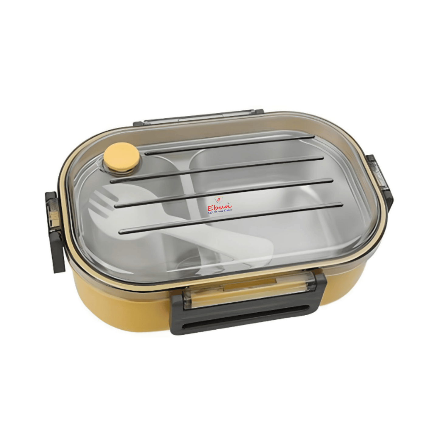 Ebun Stainless Steel Lunch Box for Kids for School - 500 Ml
