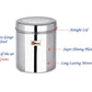EBun Stainless Steel Mirror Polished Containers Set (Pack of 3)