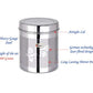EBun Stainless Steel Laser Finish Floral Containers Set (Pack of 3)