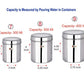 EBun Stainless Steel Mirror Polished Containers Set (Pack of 9)