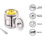 Ebun Stainless Steel Mirror Polished Plain Ghee Pot 1000 Ml