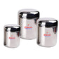 Ebun Stainless Steel Small Container Set (Pack of 3)
