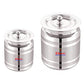 Ebun Stainless Steel Silver Touch Ghee Pot 250 Ml (Pack of 2)