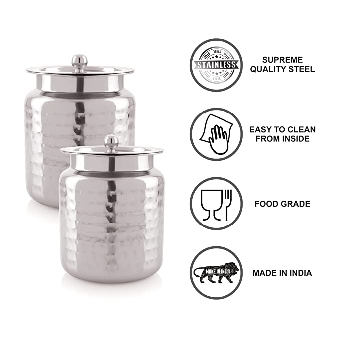 steel ghee pot with spoon | steel oil containers for kitchen | oil containers for kitchen steel | bestic kitchen oil jar steel | steel oil container | oil container steel | oil steel containers for kitchen | oil can steel | oil spoon steel | steel oil can | stainless steel oil pot | stainless steel oil container | steel jars for kitchen storage | steel container | steel container with lid | stainless steel container | container for kitchen storage set steel | container steel