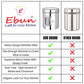 Ebun Stainless Steel See Through Containers Combo Set