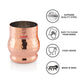 Ebun Stainless Steel Copper Plated Hand Hammered Design Drinking Glass 300 Ml
