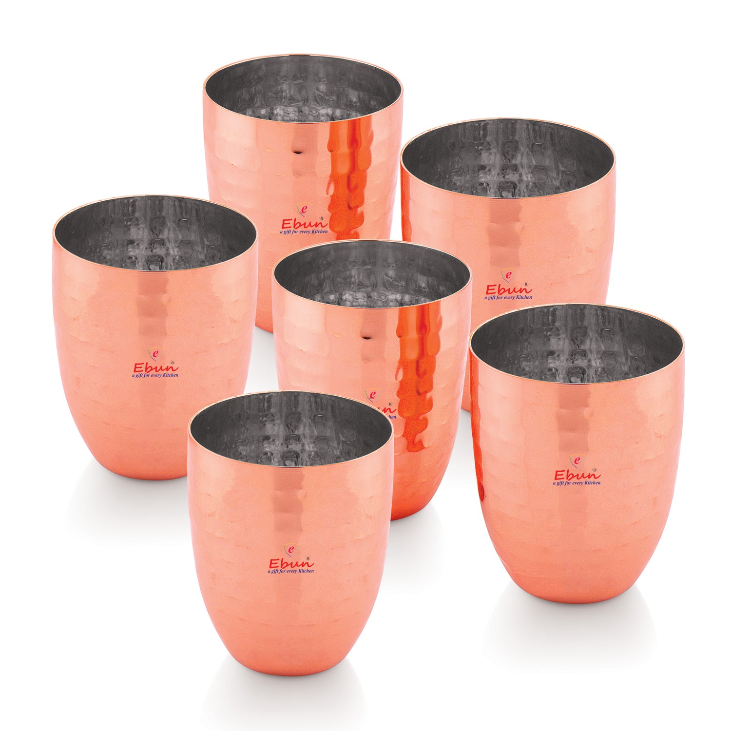 Copper Plated Drinking Glass