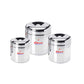Ebun Stainless Steel Small Container Set (Pack of 3)