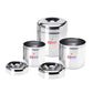 Ebun Stainless Steel Small Container Set (Pack of 3)