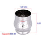 Ebun Hand Hammered Stainless Steel Drinking Glass Set 300 Ml