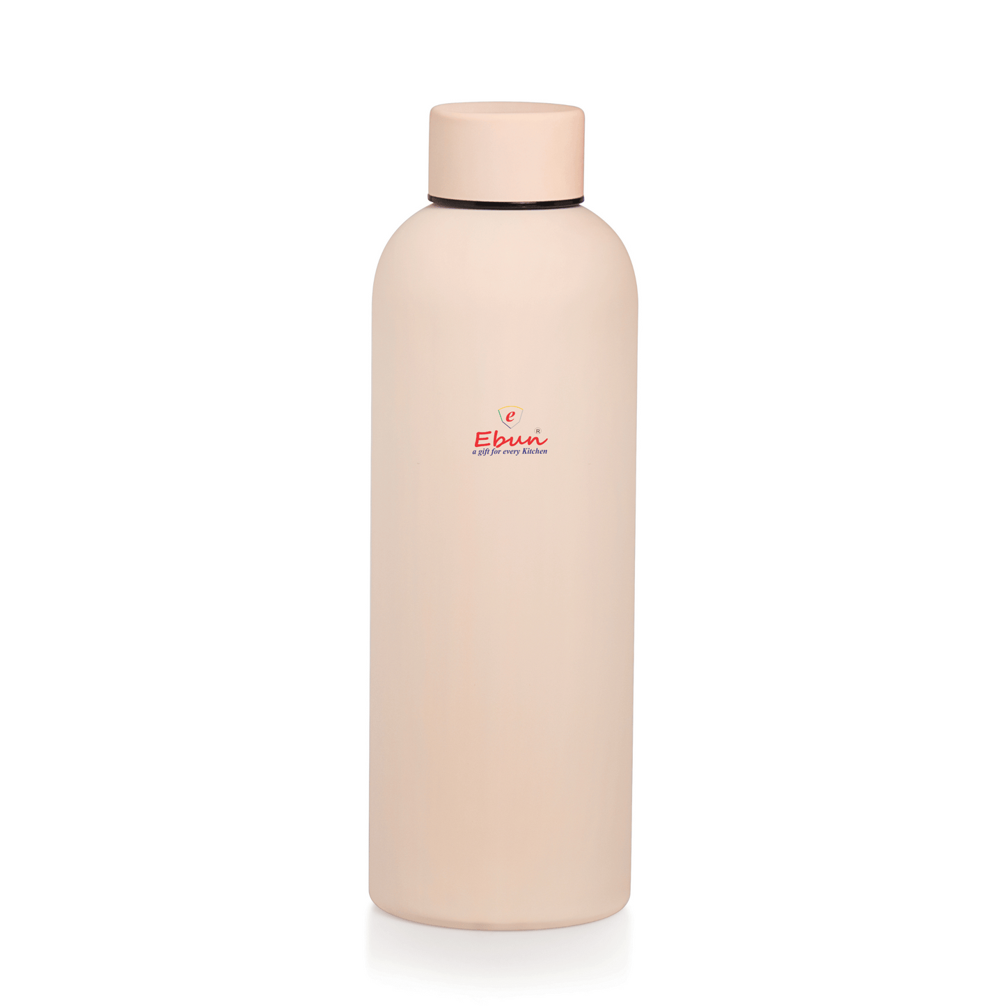 Ebun Matte Finish Double Walled Vacuum Insulated Stainless Steel Water Bottle (Set of 1) - 700 Ml