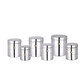 EBun Stainless Steel Silver Touch Containers Set (Pack of 6)